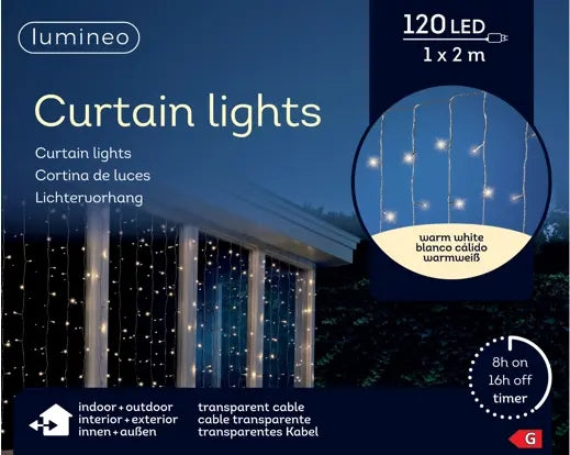 LED curtain - outdoor 100x200cm-120L / no. art. 494293