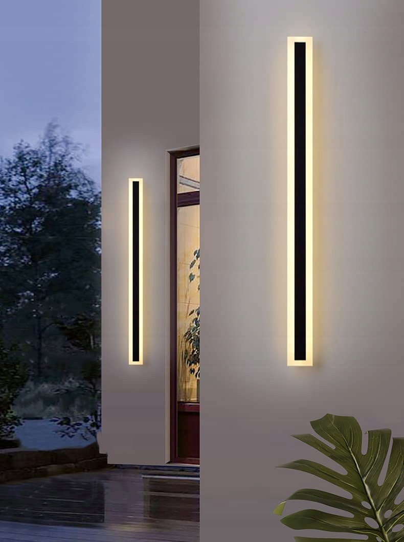 LED lamp 100cm garden wall sconce facade exterior acrylic Packaging status original