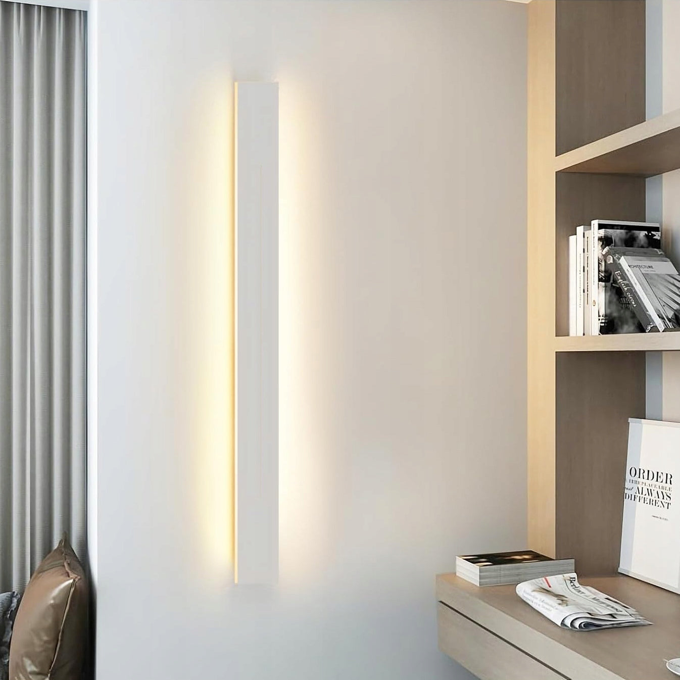 LED lamp 80cm 24W outdoor facade garden wall lamp white Brand Masterled