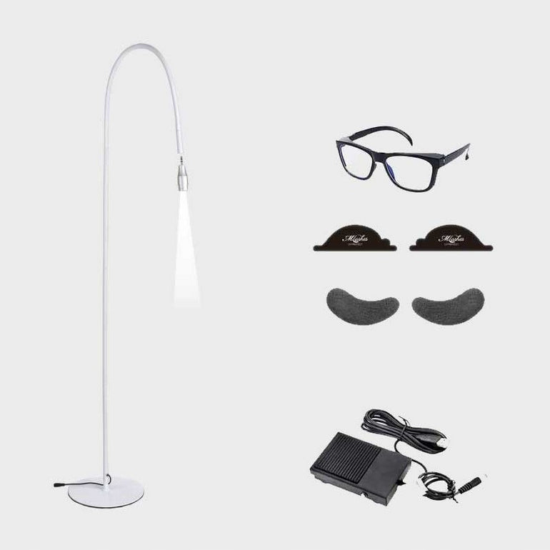LED lamp for curing glue Mlashes - White