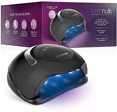 LED manicure lamp nail lamp manucure Bellanails BQ5T 120 W black