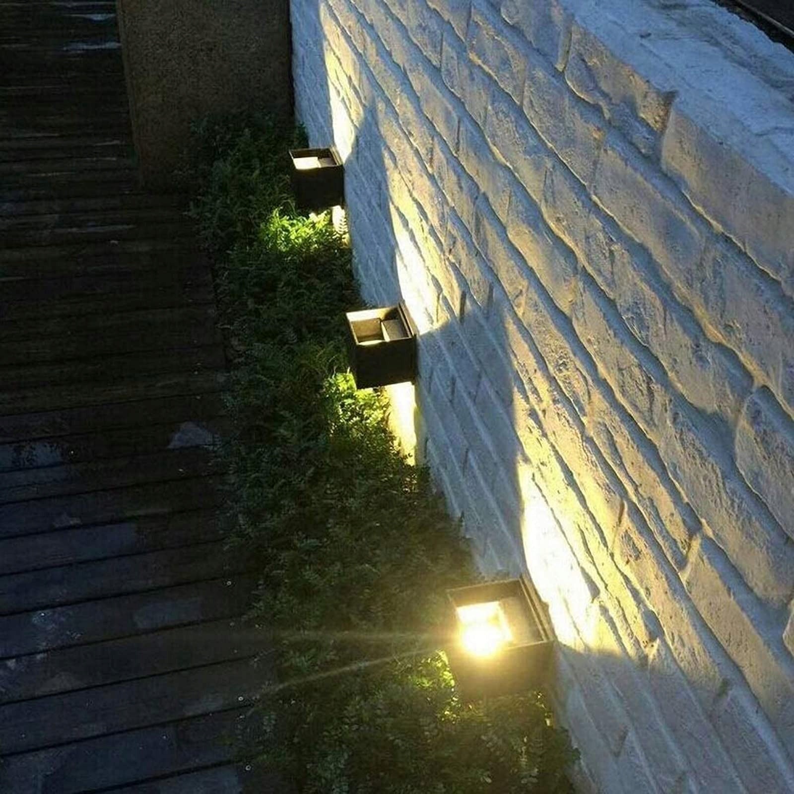 LED outdoor wall lamps 20W anti-corrosion, modern, waterproof Thread type built-in LED source