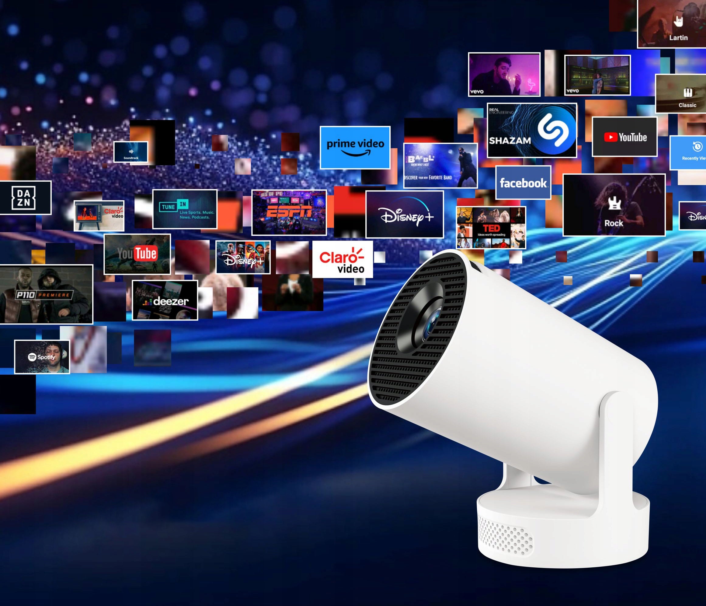 LED projector ANDUBEST HY300 ULTRAL white EAN (GTIN) 607601449278