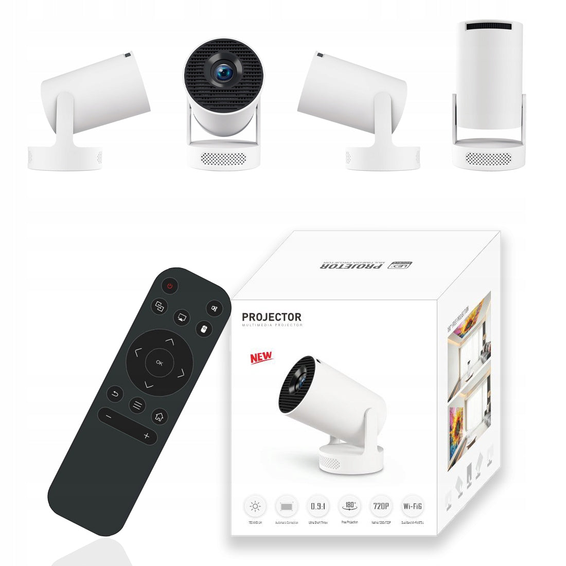 LED projector ANDUBEST HY300 ULTRAL white