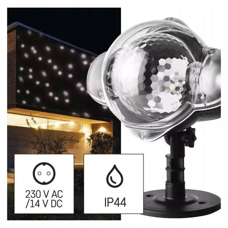 LED projector snow effect IP44 DCPC03 EMOS Manufacturer code DCPC03