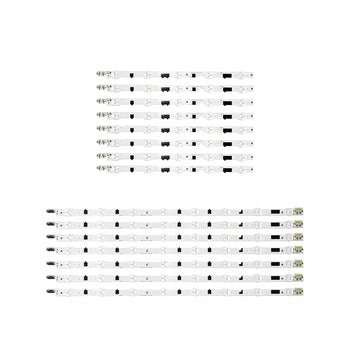 LED strips Backlight for Samsung UE40F6400 UE40F5300 UE40F5500 + glue