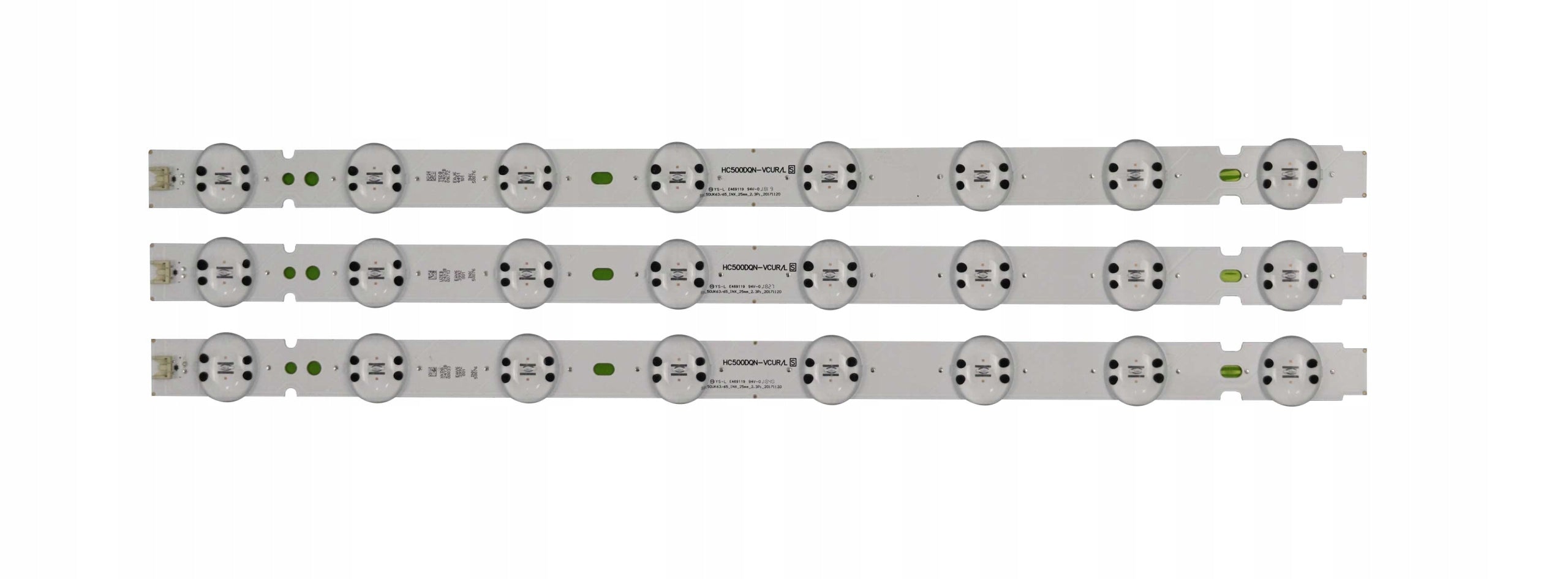 LED strips HC500DQN-VCUR/L LG 50UK6950PLB 50UK6300 50UK6400 50UK6470 50UK65
