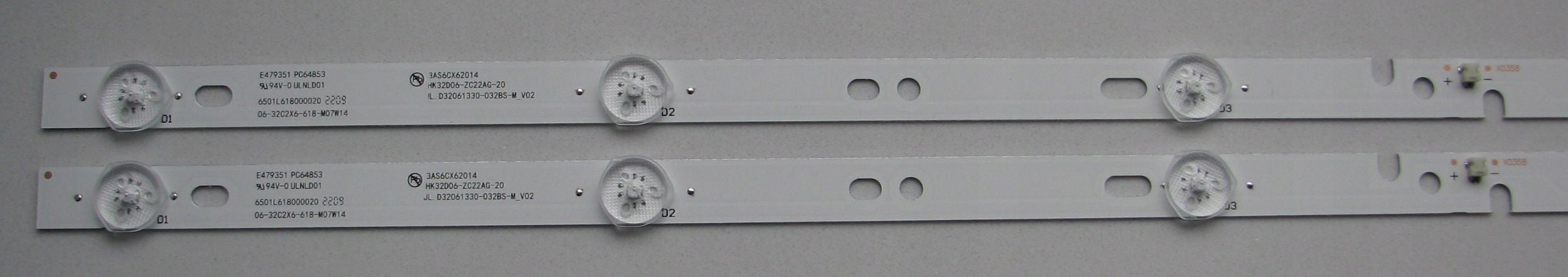 LED strips Manta 06-32C2X6-618-M07W14 32LHA48L LED93206 32LHN48L LED320M9T Manufacturer elwron