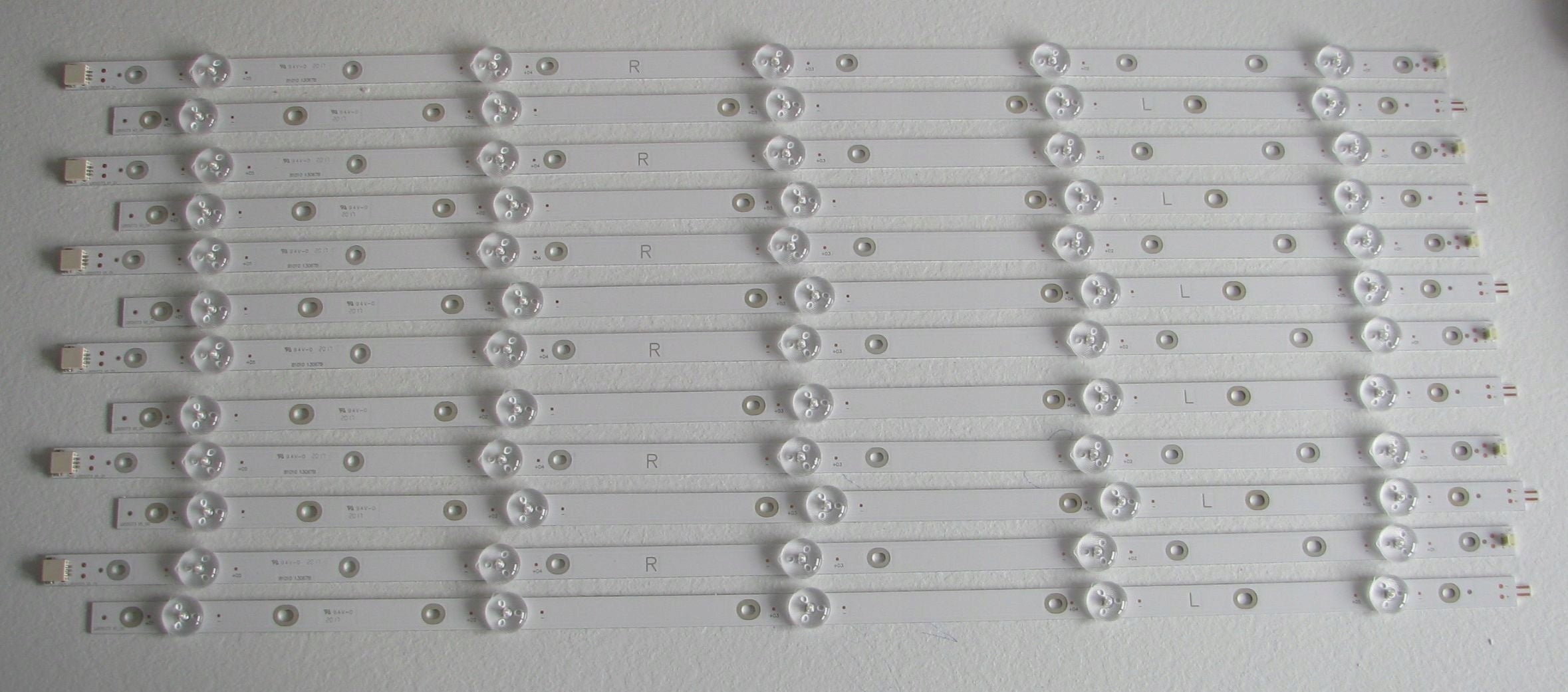LED strips TPT550U1 U2 55PUS6753 55PUS6262 55PUS6162 55PUS7503 55PUS6703 Manufacturer code LB-PM3030-GJPHP556X10AKV2-R-T / -L-T