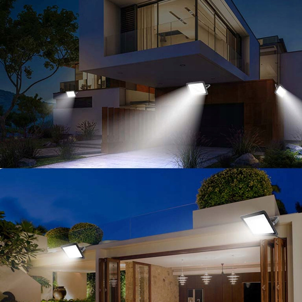 LEDLIGHT 150W floodlight with motion and dusk sensor IP66 white cold Brand Smartled