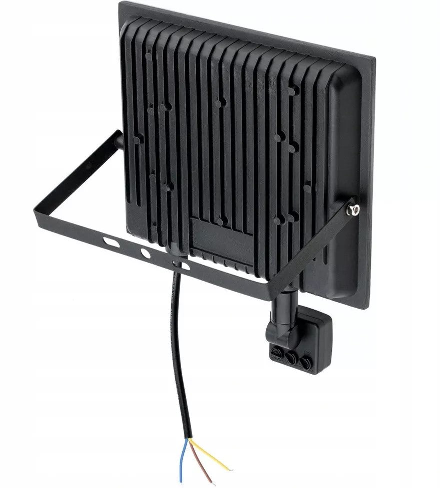 LEDLIGHT 150W floodlight with motion and dusk sensor IP66 white cold Color temperature 4500 K