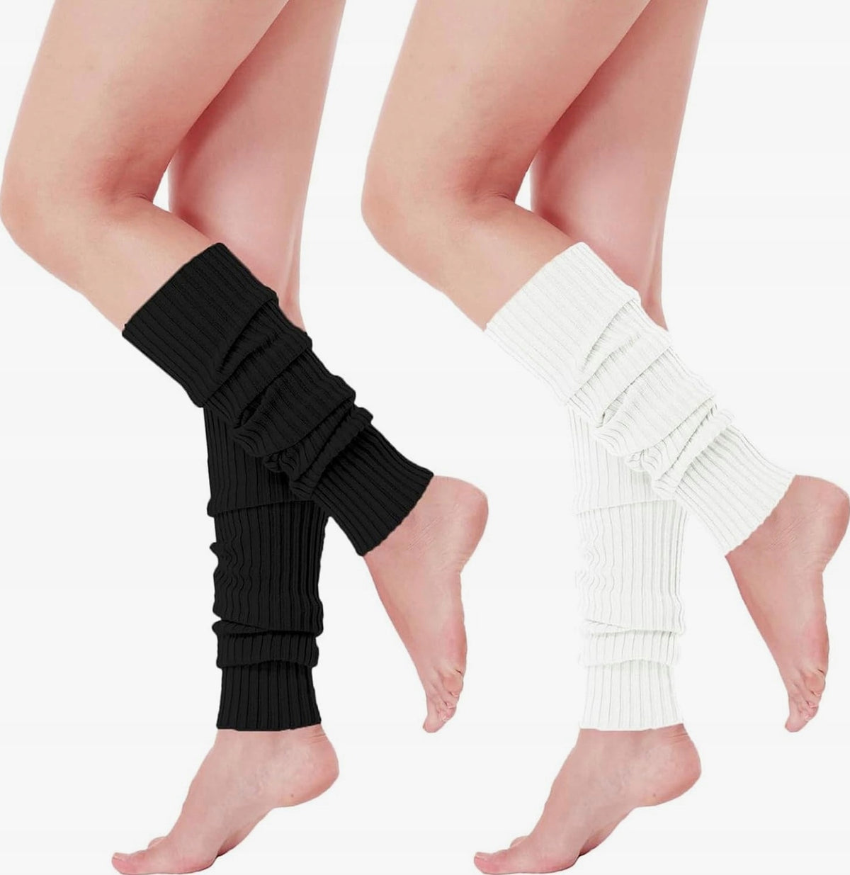 LEG WARMERS 40CM TWO PAIRS OF TIGHTS WOMEN Y2K WARM FASHIONABLE COMFORTABLE