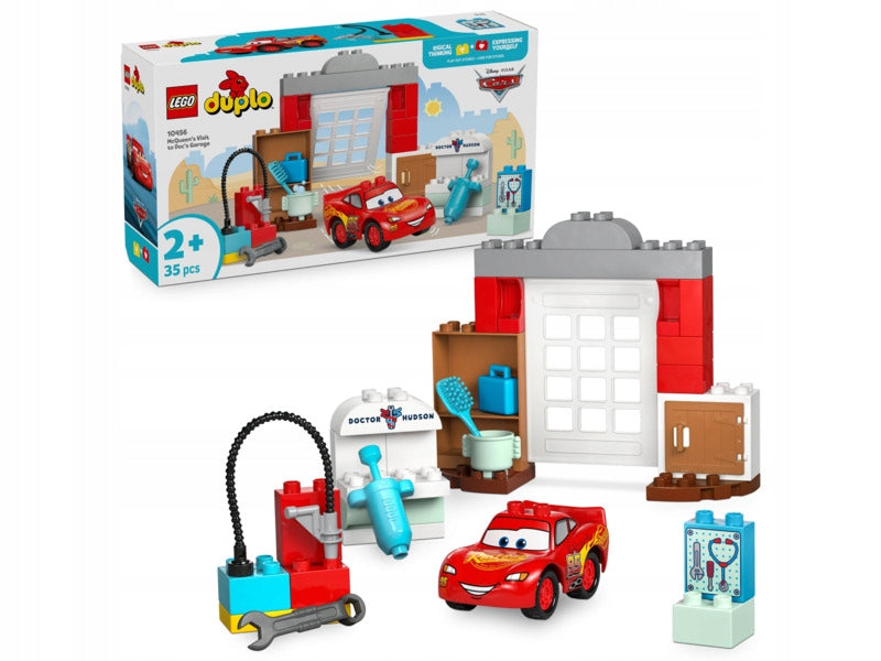 LEGO 10456 DUPLO Disney McQueen's visit to the Mayor's workshop