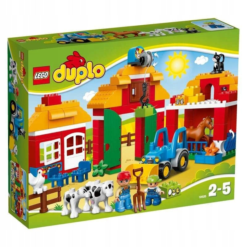 LEGO 10525 DUPLO Large farm - farm tractor inventory barn UNIKAT
