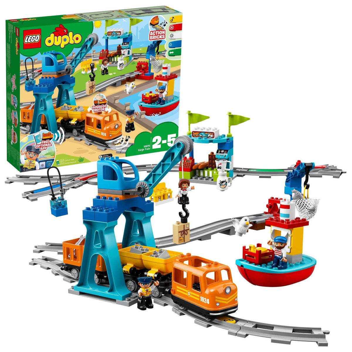 LEGO 10875 Duplo - Freight train ----- OUTLET