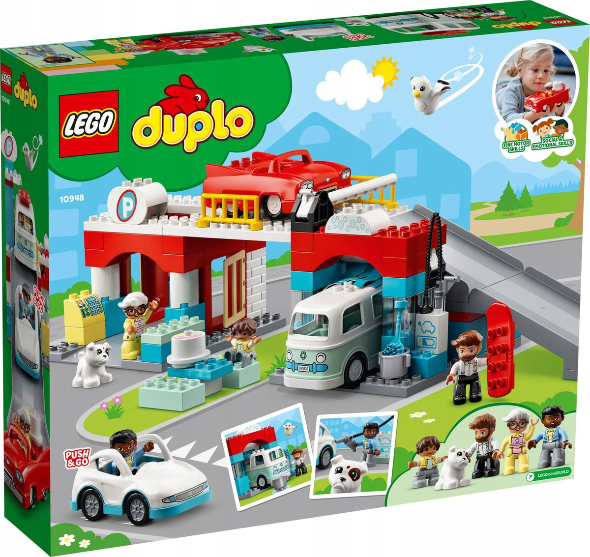 LEGO 10948 Duplo - Double-decker parking and car wash Packaging status original