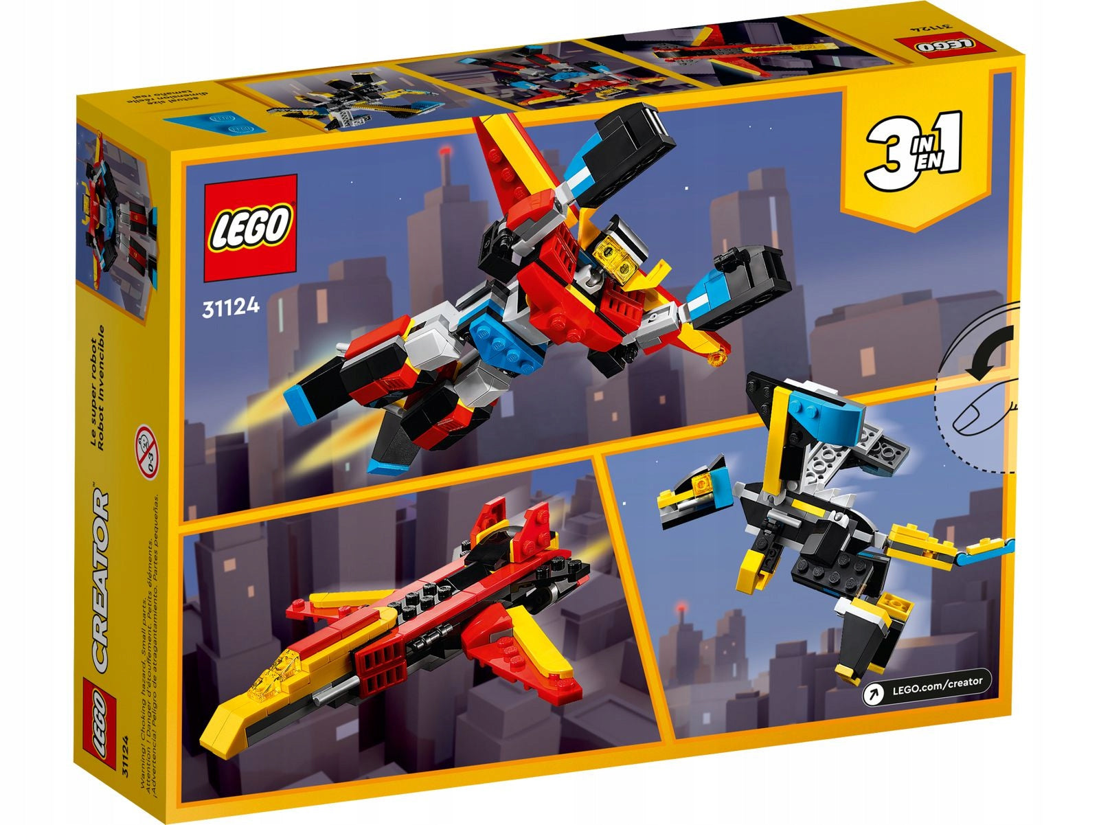 LEGO 31124 Creator 3in1 - Super Robot Product number 31124