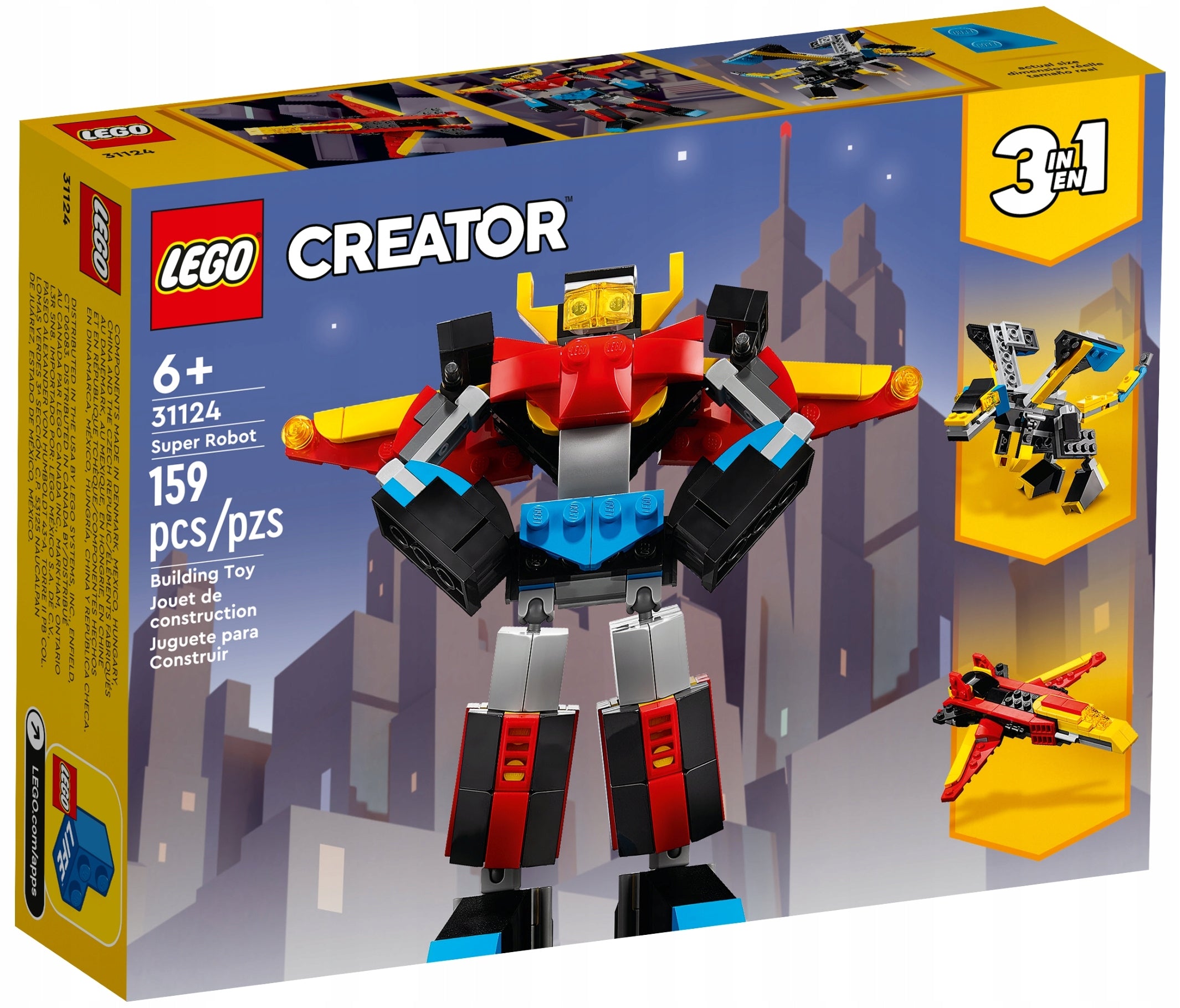 LEGO 31124 Creator 3in1 - Super Robot