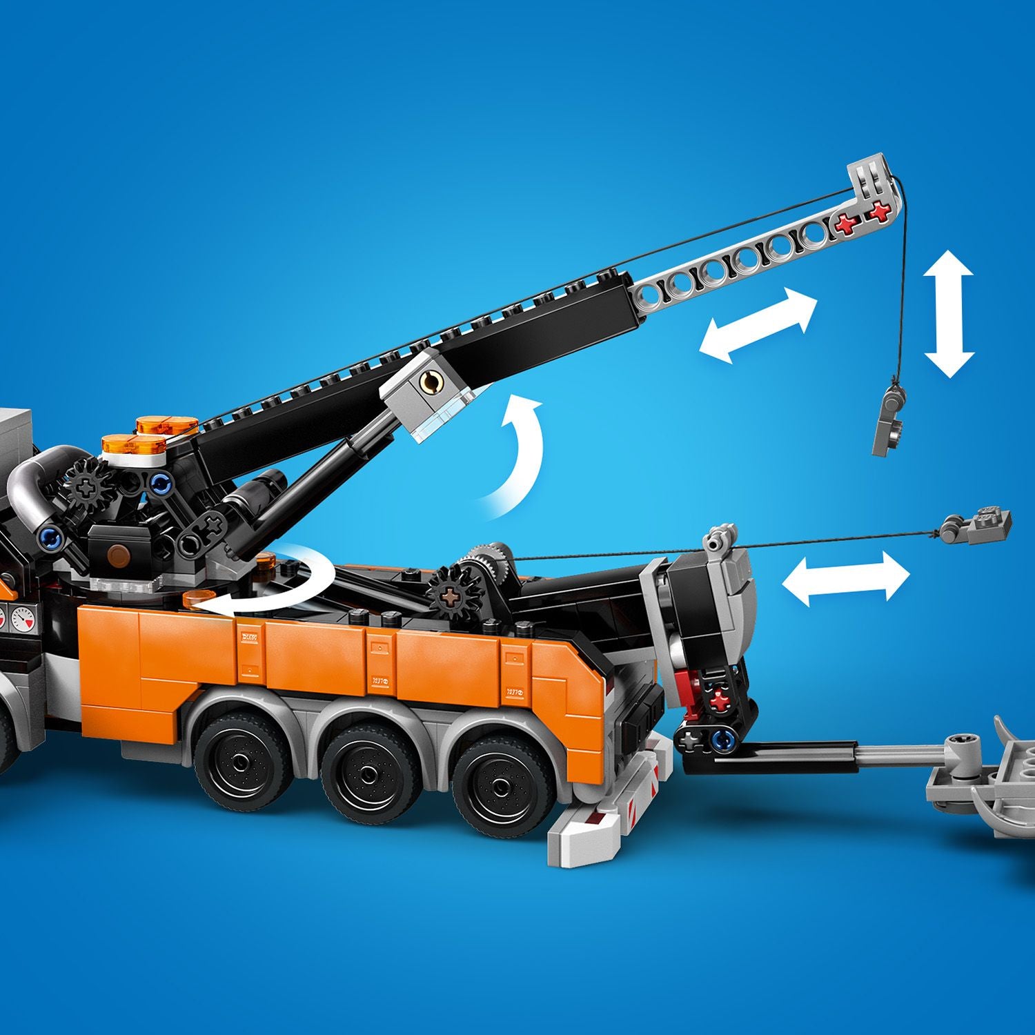 LEGO 60467 City Tow Truck with Crane Brand LEGO