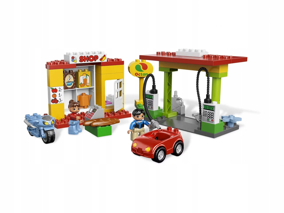 LEGO 6171 Duplo GAS STATION SHOP NEW UNIAKT SET Packaging status original