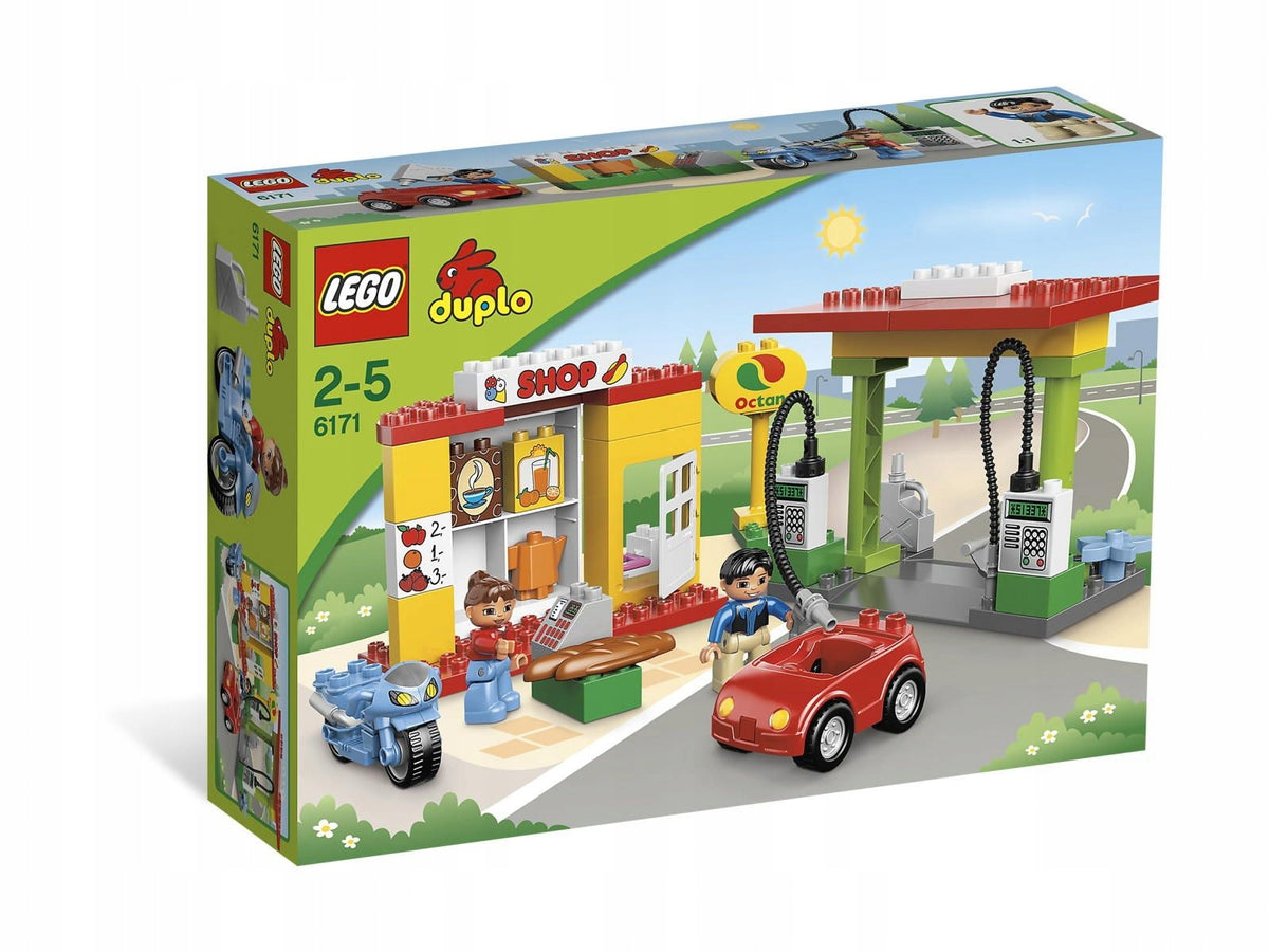 LEGO 6171 Duplo GAS STATION SHOP NEW UNIAKT SET
