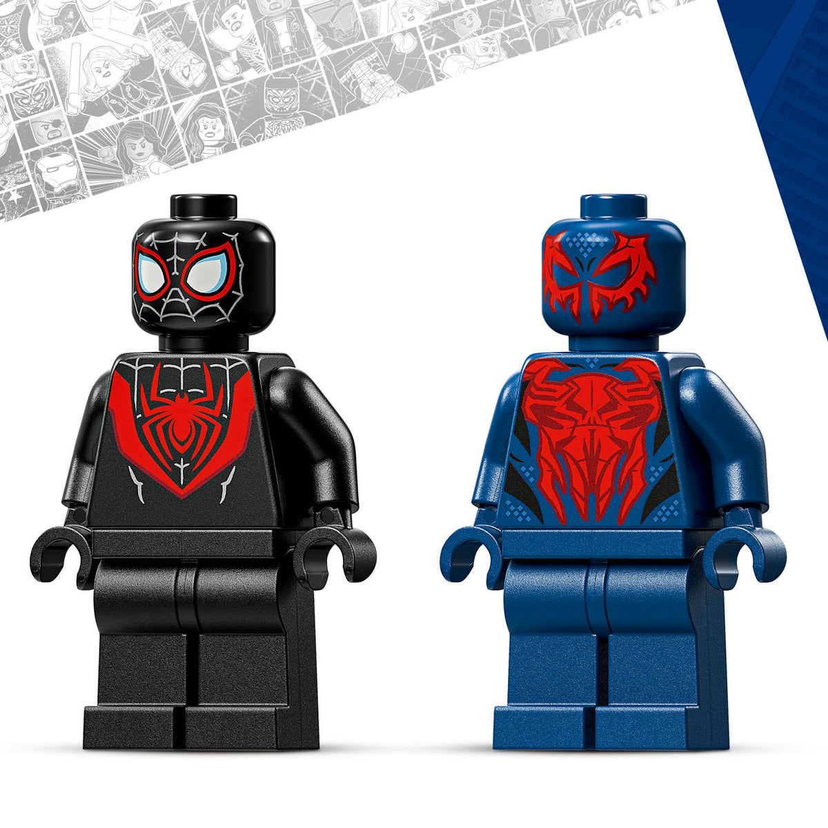 LEGO 76337 MARVEL SUPER HEROES Miles Morales vs. Spider-Man 2099 Product number 76337