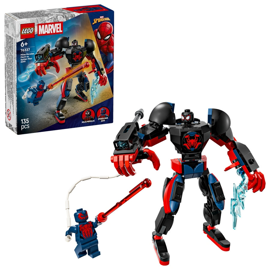 LEGO 76337 MARVEL SUPER HEROES Miles Morales vs. Spider-Man 2099