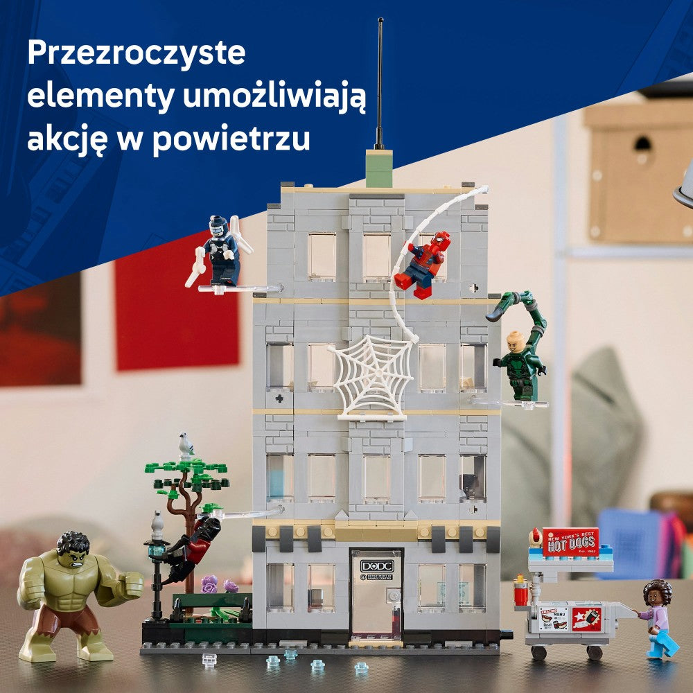 LEGO 76350 MARVEL SUPER HEROES Epic clash: Spider-Man vs. Hulk Gender boys girls unisex