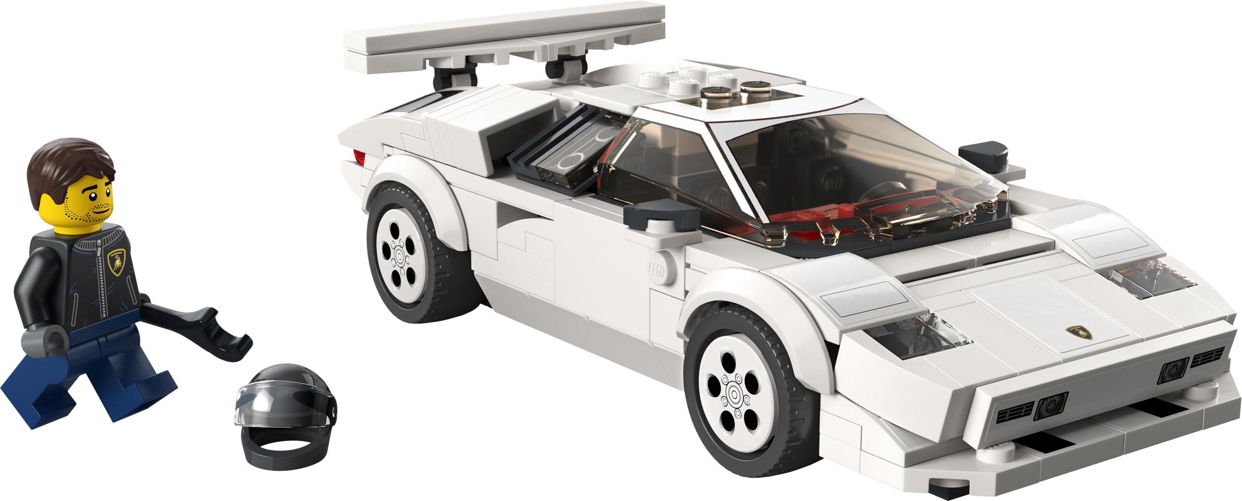 LEGO 76908 Speed Champions - Lamborghini Countach Information regarding product safety and compliance For use under direct adult supervision Not suitable for children under a certain age. For use under adult supervision Not suitable for children under 36 months of age Includes a toy. Adult supervision is recommended