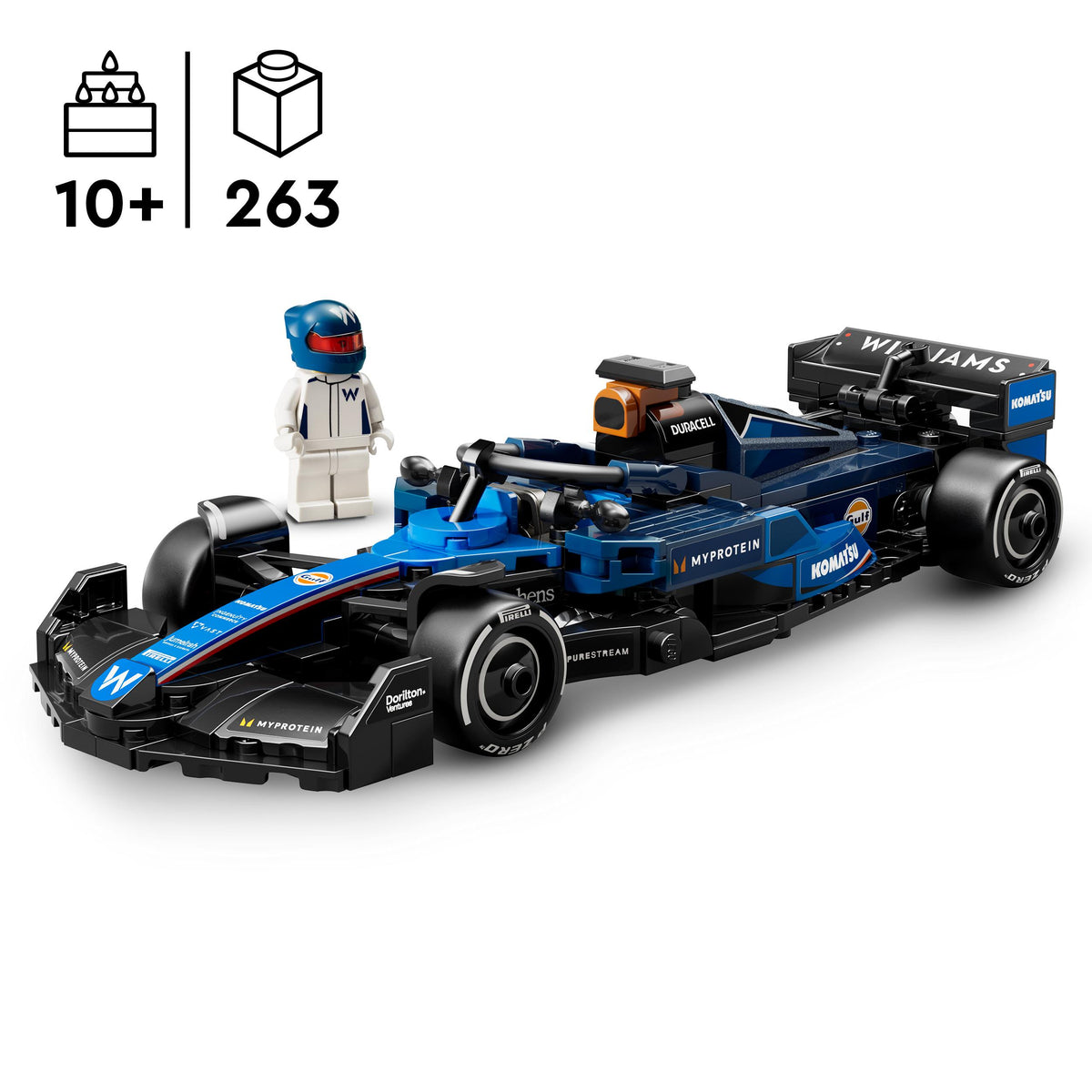 LEGO 77249 SPEED CHAMPIONS F1 Williams Racing FW46 car + CATALOG IN PDF Brand LEGO