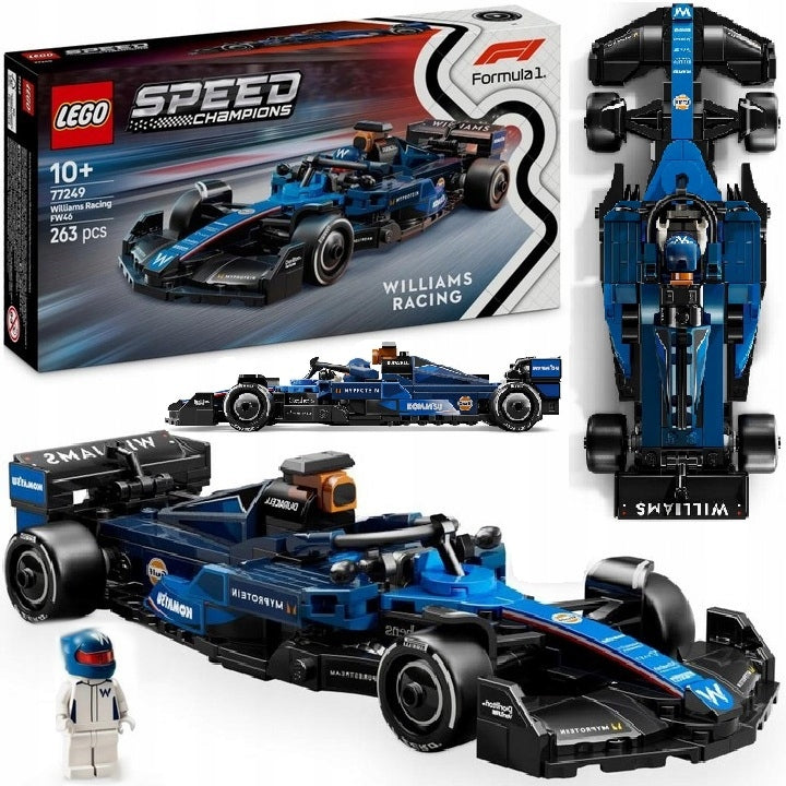 LEGO 77249 SPEED CHAMPIONS F1 Williams Racing FW46 car + CATALOG IN PDF