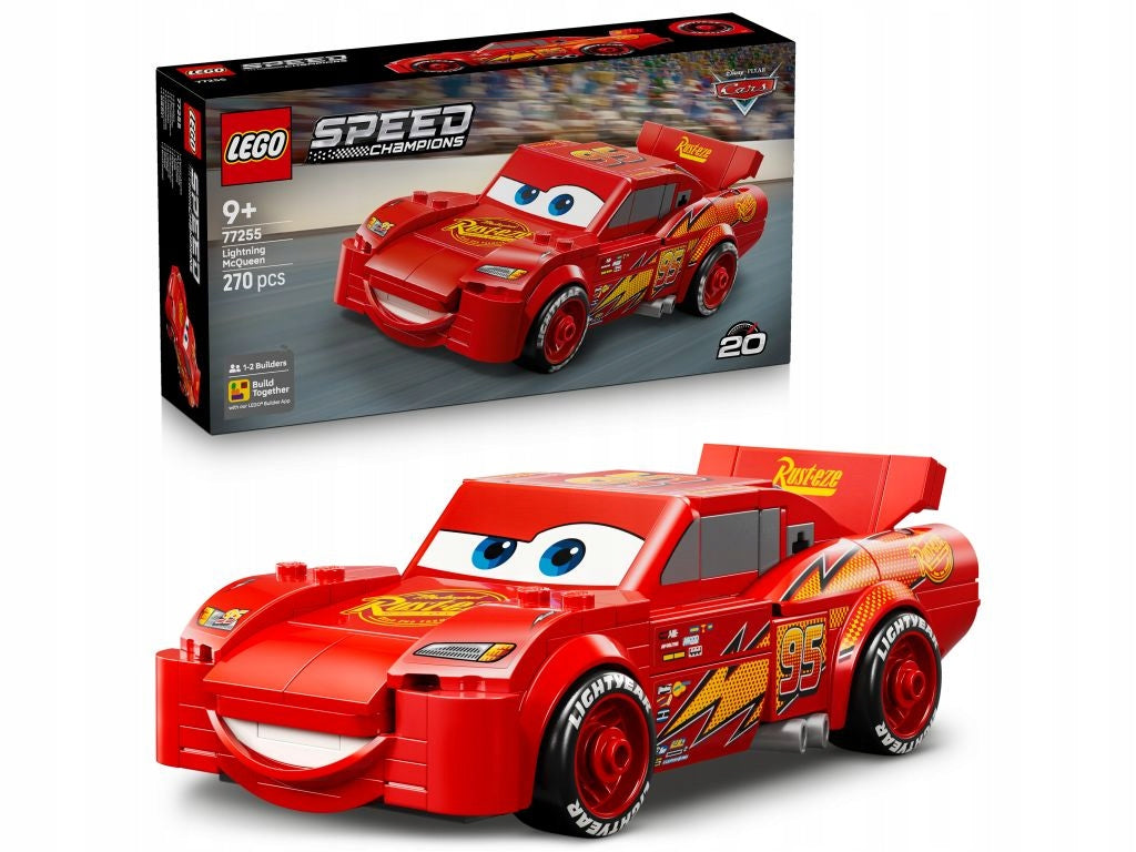 LEGO 77255 Speed Champions Lightning McQueen Certificates and opinions CE EN 71