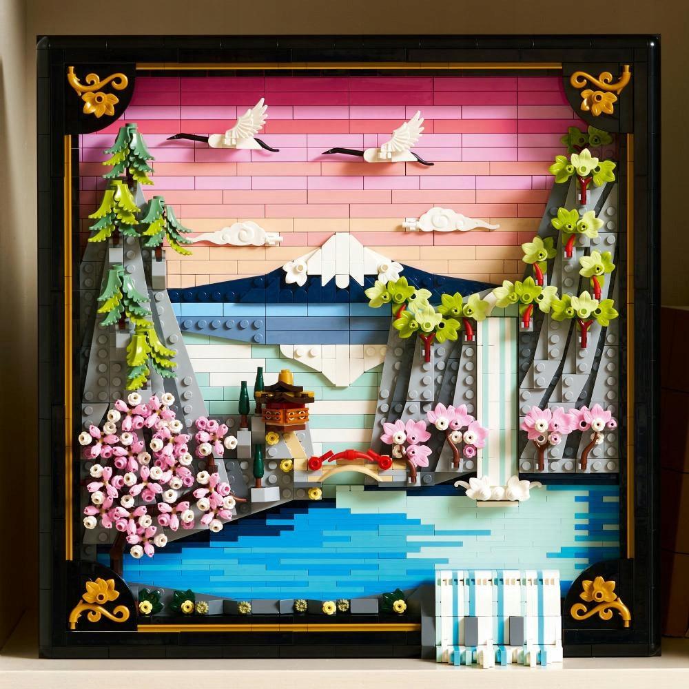 LEGO ART Japanese landscape with cherry blossom 31218 Number of pieces 1892