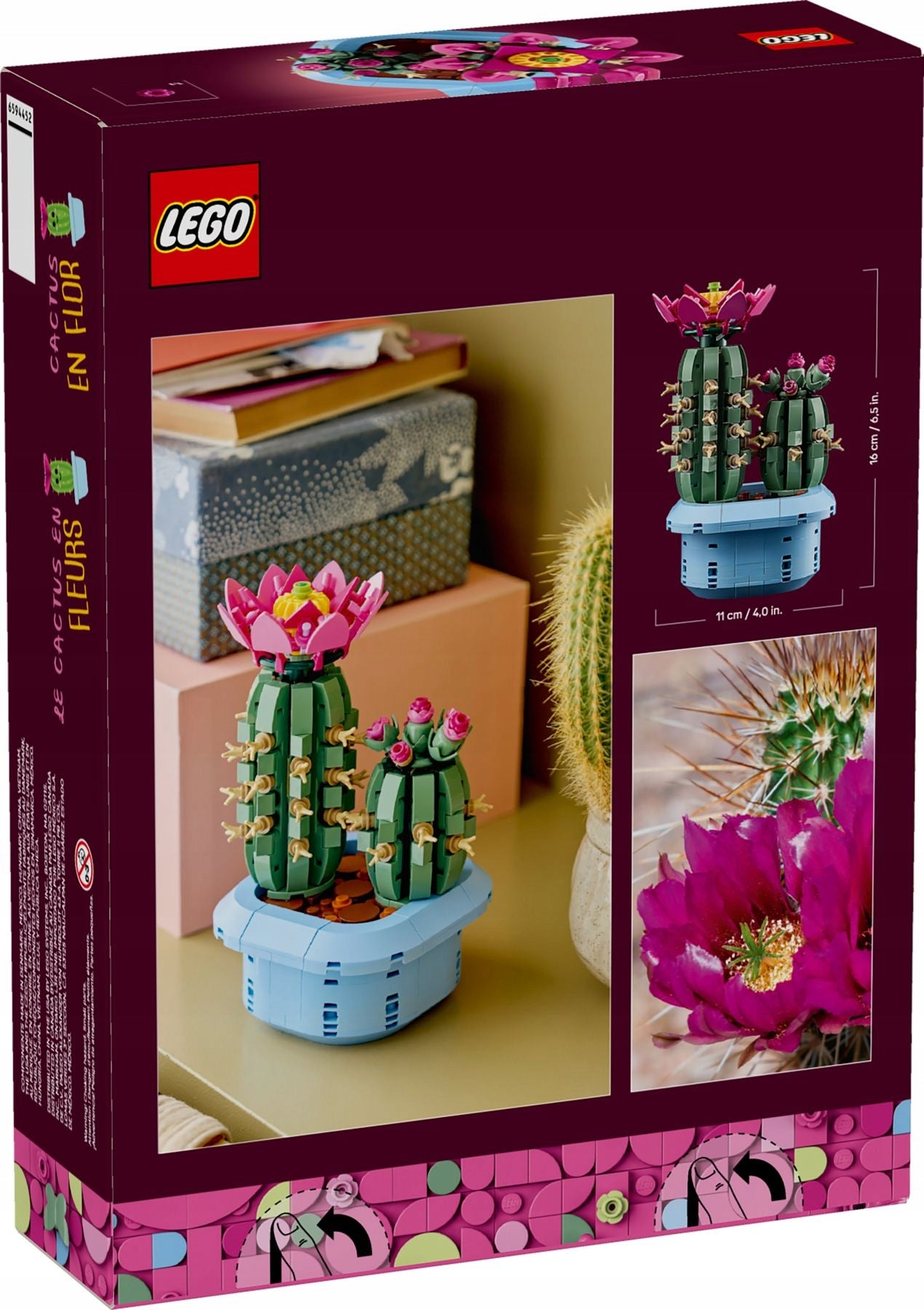 LEGO Botanicals 11509 Flowering cactus Kid's age 9＋ years