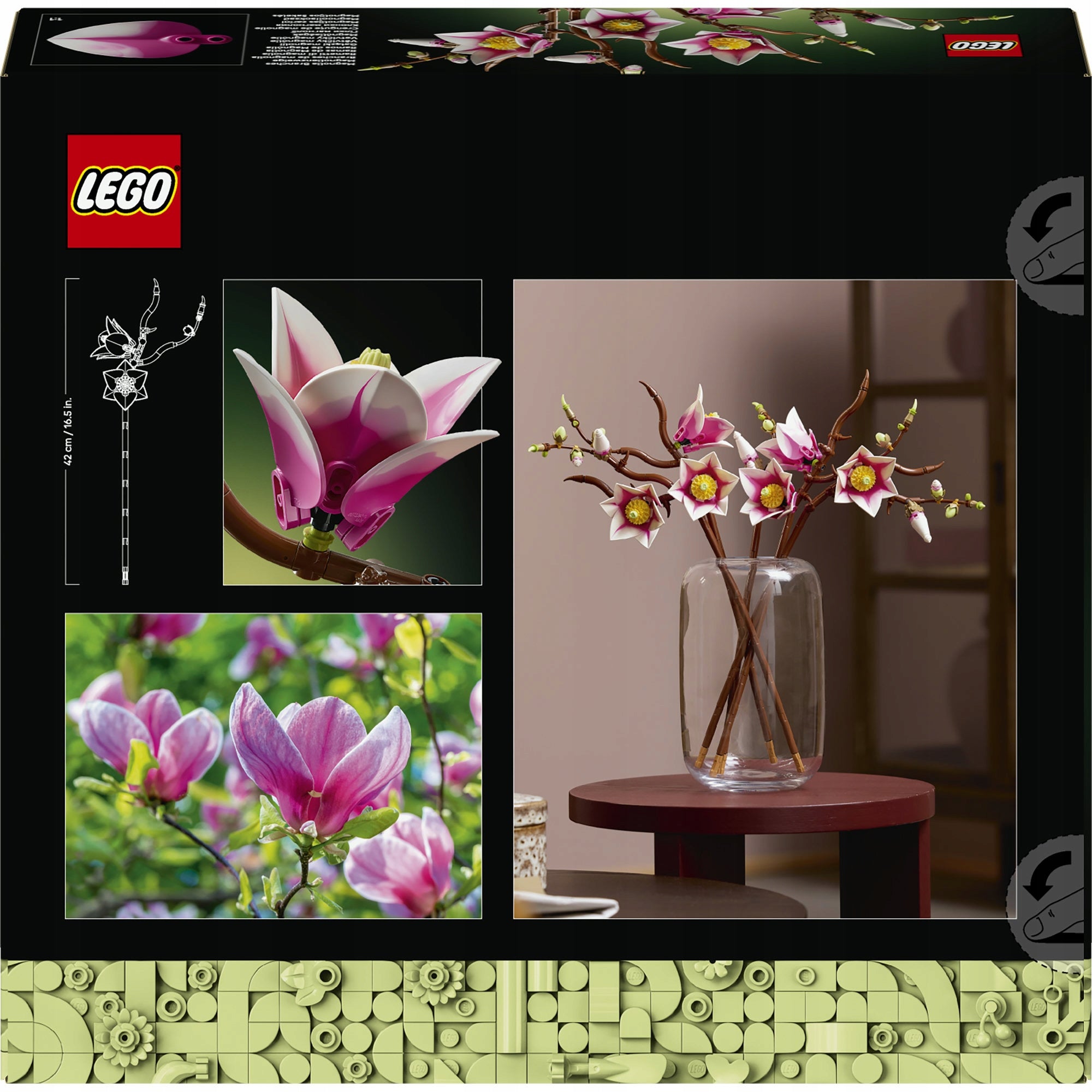 LEGO Botanicals Magnolia Branches 11510 Number of pieces 435