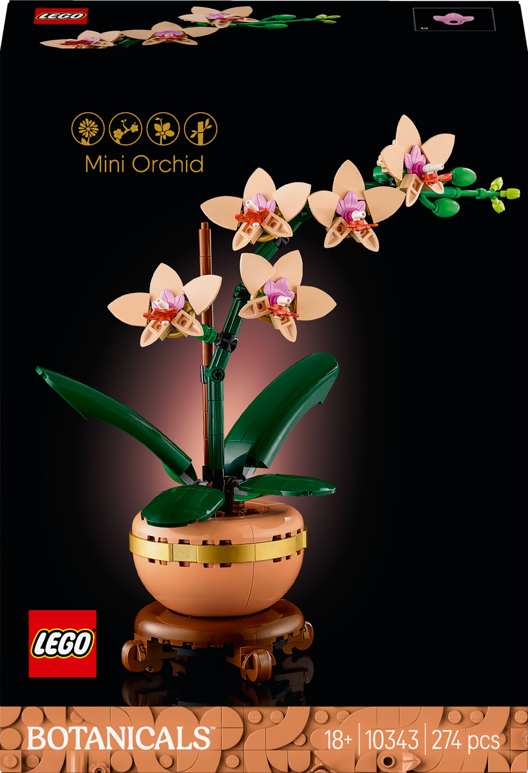 LEGO Botanicals Small orchid 10343