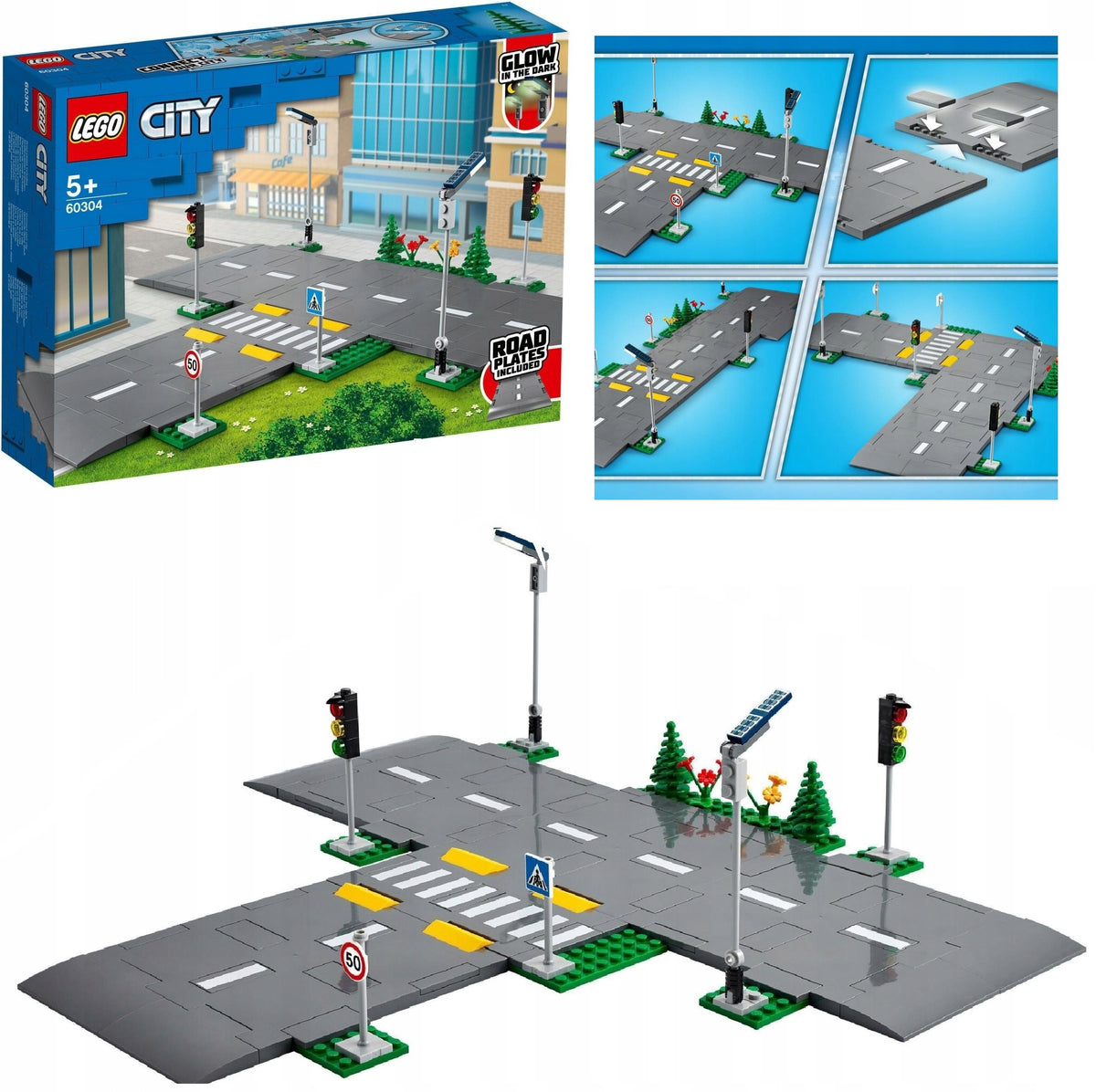 LEGO CITY 60304 ROAD PLATES + CATALOGUE LEGO 2025 IN PDF VERSION