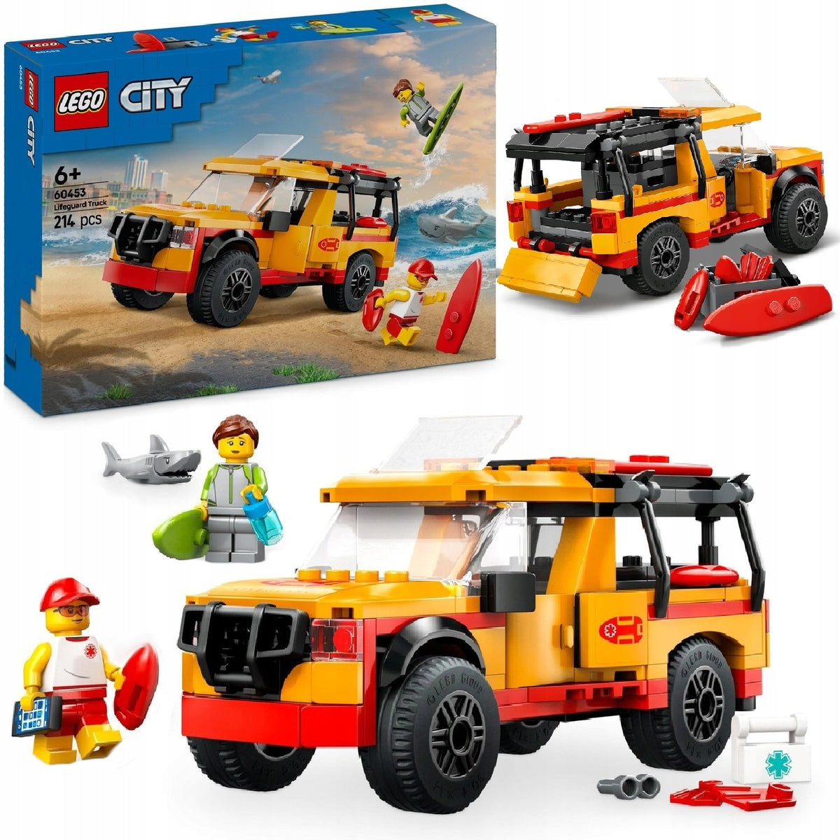 LEGO CITY 60453 BEACH RESCUE VAN + LEGO CATALOGUE IN PDF VERSION