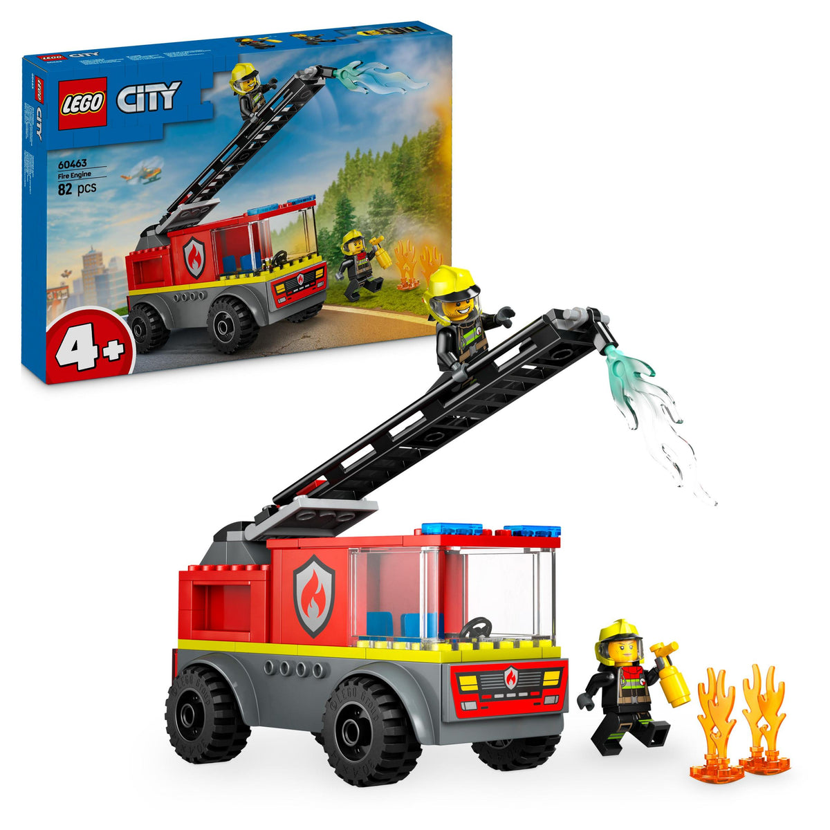 LEGO CITY 60463 FIRE TRUCK WITH LADDER + CATALOGUE LEGO 2025 IN PDF VERSION Brand LEGO