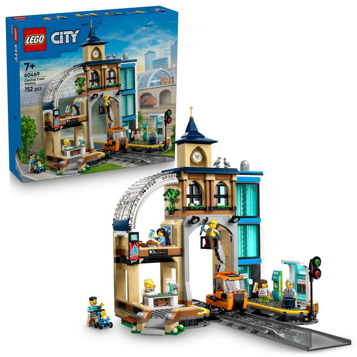 LEGO CITY 60469 CENTRAL RAILWAY STATION + CATALOGUE LEGO 2025 IN PDF VERSION EAN (GTIN) 5702017822181