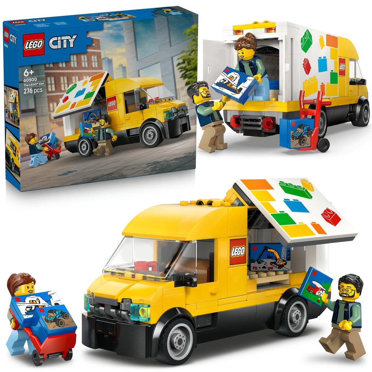LEGO CITY 60500 LEGO VAN FOR CHILDREN AS A GIFT + LEGO CATALOGUE IN PDF