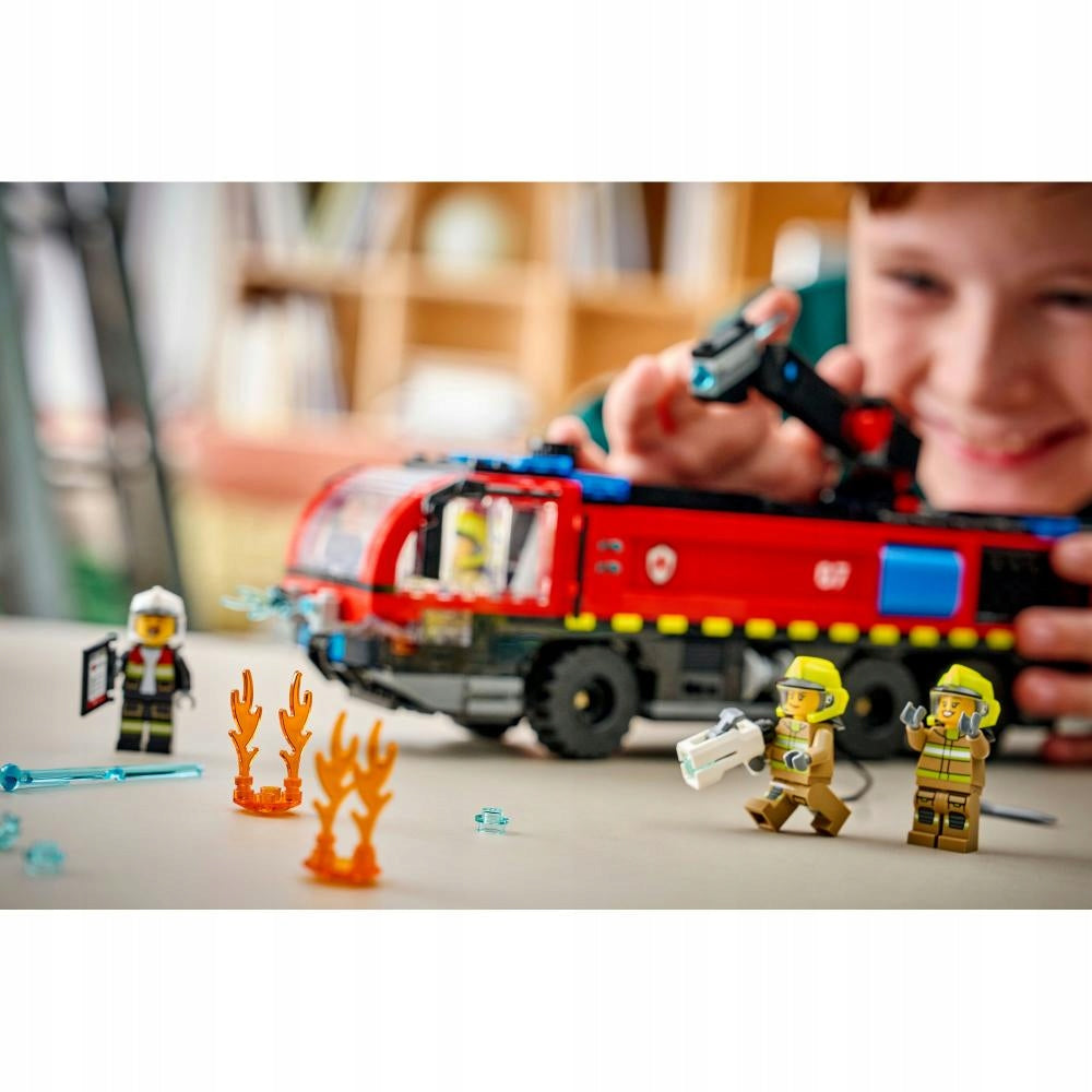 LEGO CITY Airport Fire Truck 60499 Series fire brigade
