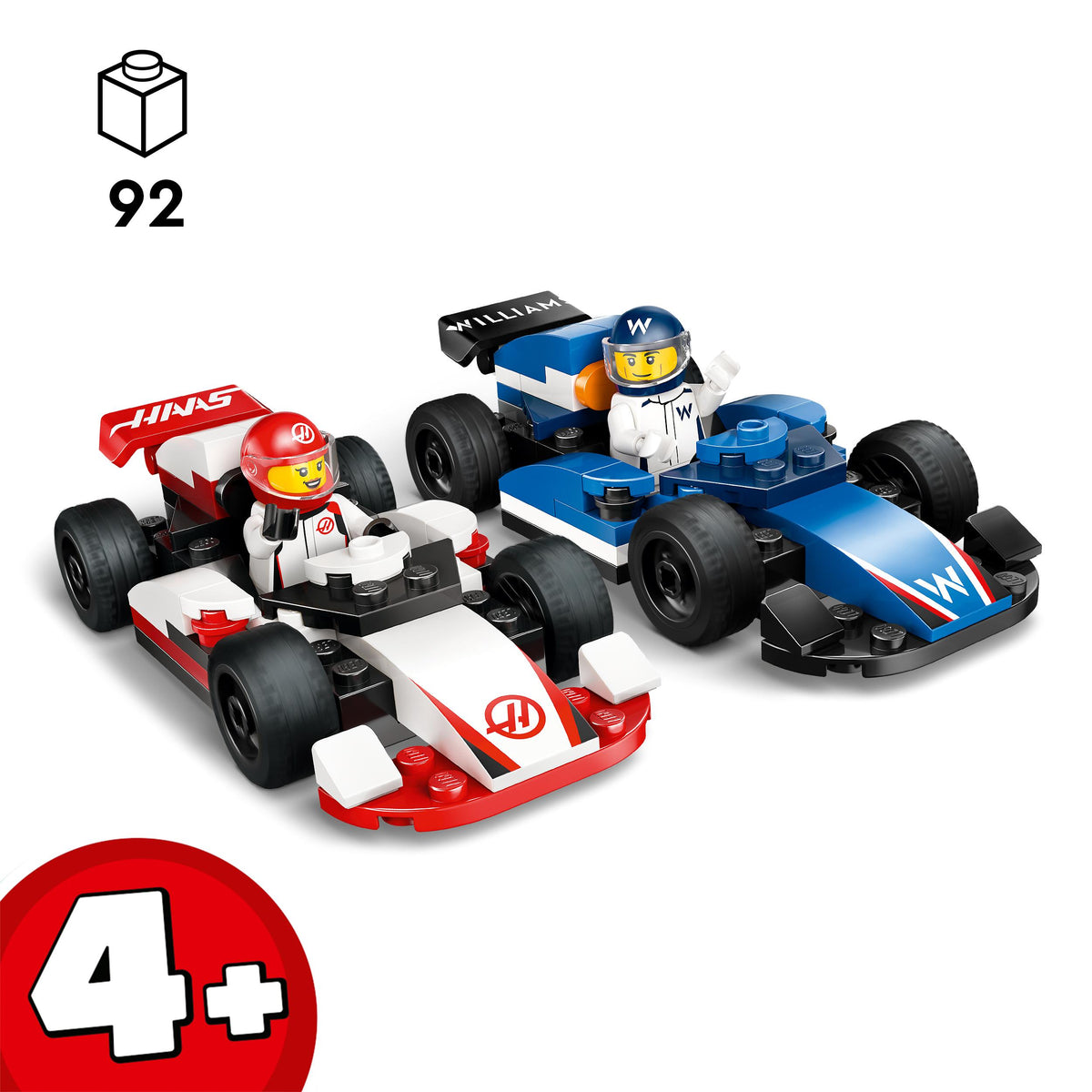 LEGO CITY F1 CARS WILLIAMS RACING AND HAAS F1 60464 + PDF CATALOGUE EAN (GTIN) 5702017812632