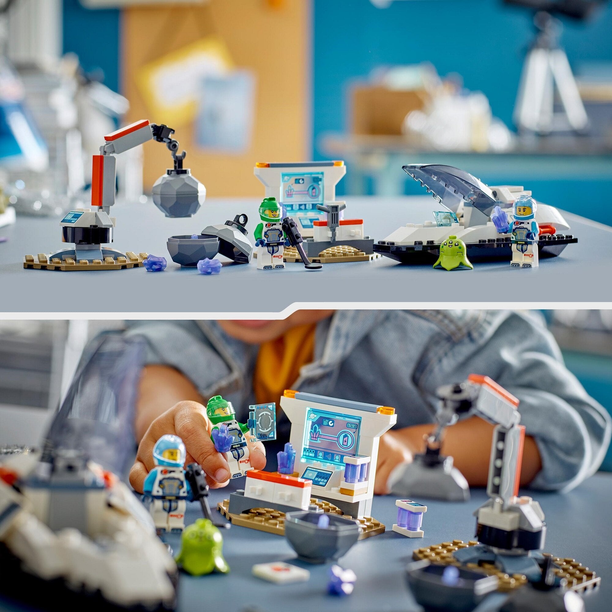 LEGO CITY SPACE 60429 SPACESHIP AND ASTEROID DISCOVERY set +4 years Information regarding product safety and compliance Not suitable for children under 36 months of age