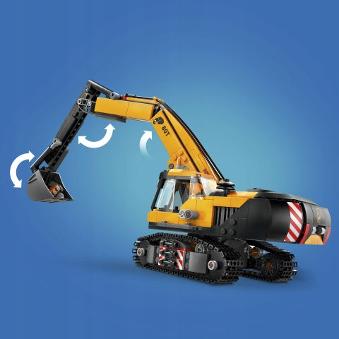 LEGO - CITY - YELLOW EXCAVATOR - 60420 Certificates and opinions CE