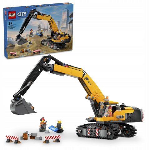 LEGO - CITY - YELLOW EXCAVATOR - 60420