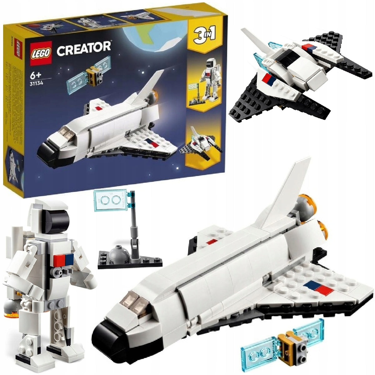 LEGO CREATOR 31134 SPACE SHUTTLE + CATALOGUE LEGO 2025 IN PDF VERSION