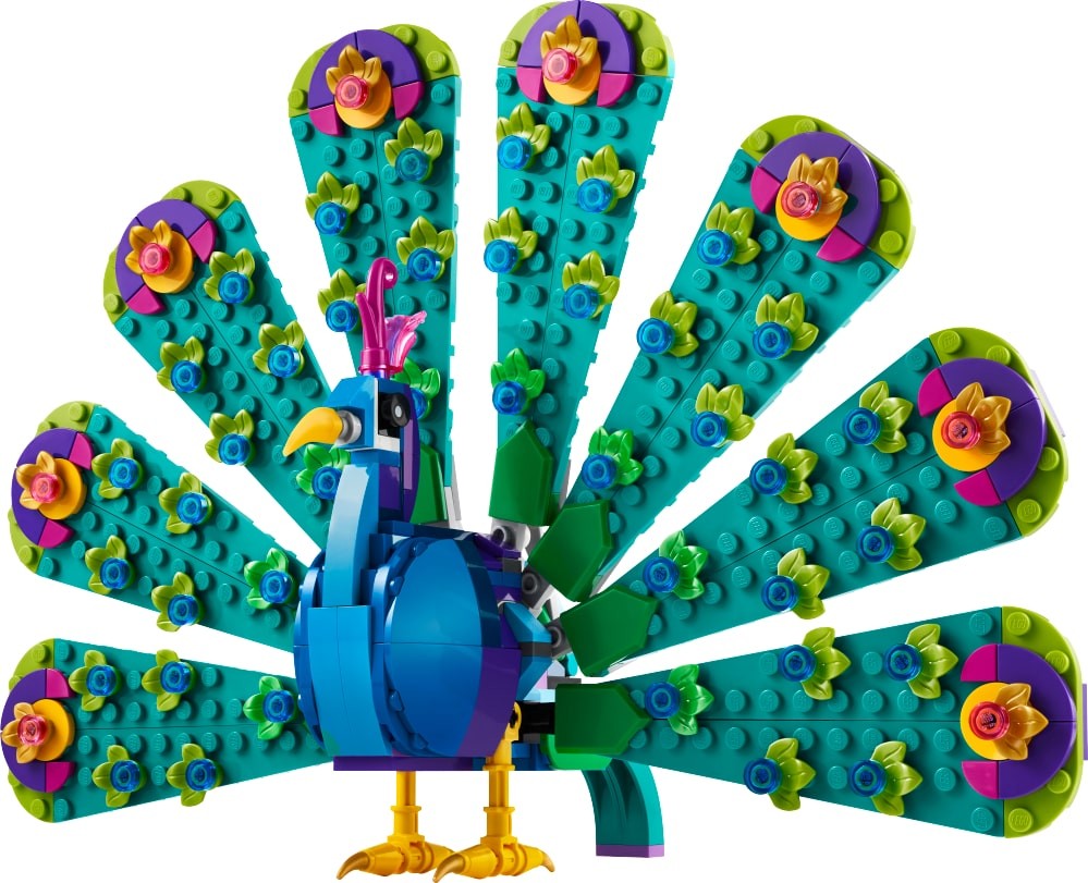 LEGO CREATOR 31157 EXOTIC PEACOCK DRAGONFLY BUTTERFLY Blocks 3in1 Brand LEGO