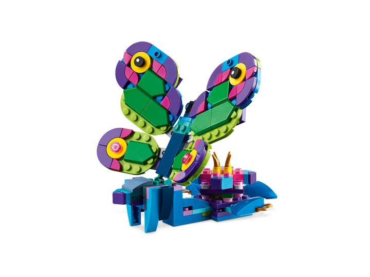 LEGO CREATOR 31157 EXOTIC PEACOCK DRAGONFLY BUTTERFLY Blocks 3in1 Character/Title none