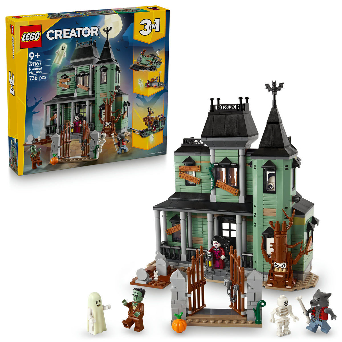 LEGO CREATOR 31167 HAUNTED RESIDENCE 3in1 + CATALOG LEGO PDF VERSION EAN (GTIN) 5702017822426